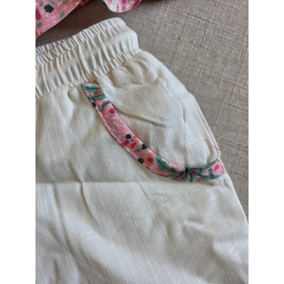 Makena Lane Pink Palm Tree Print Tunic+Shorts Set - Picture 3 of 6